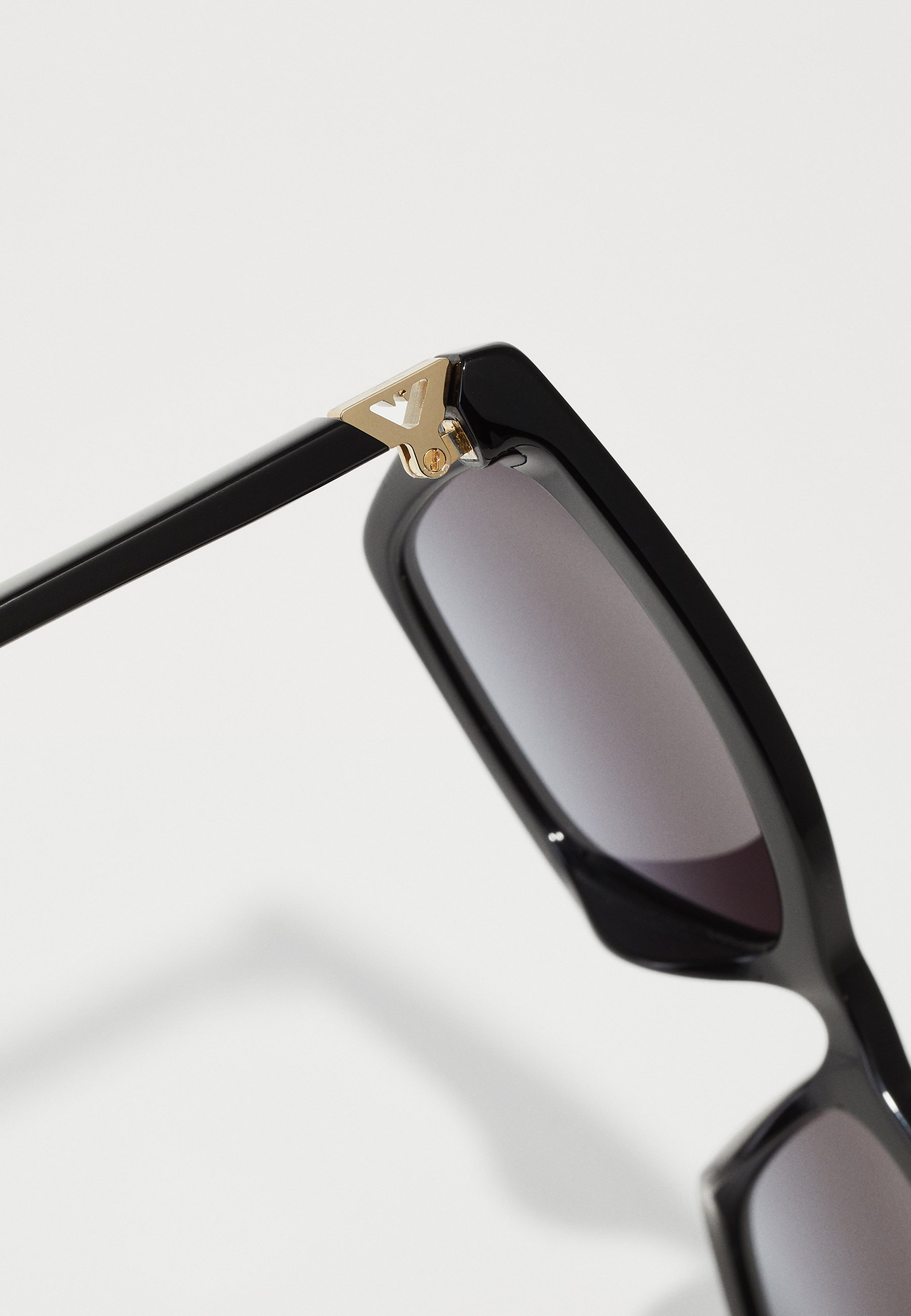 Emporio Armani Sunglasses - shiny black/black - Zalando.co.uk