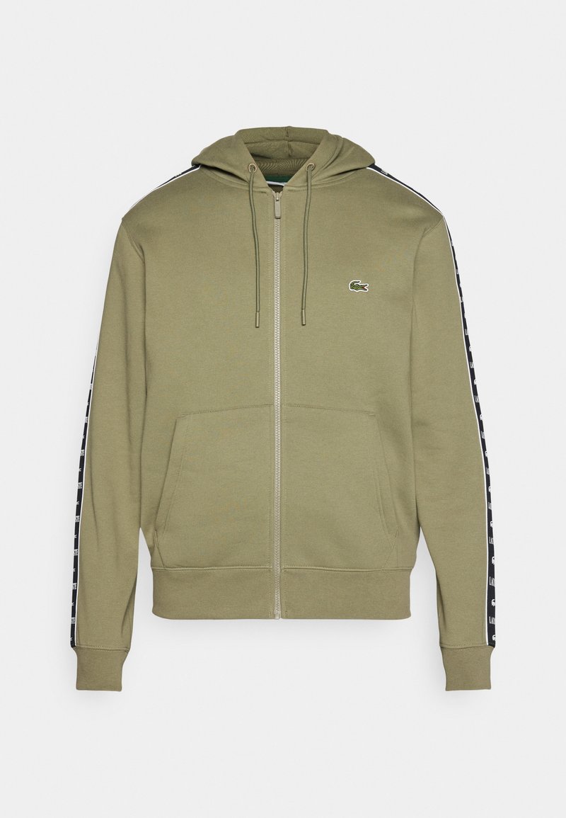 Lacoste Sport Sweater met rits kaki