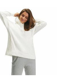 FALKE BASIC SWEAT HOODY - Felpa con cappuccio - off white