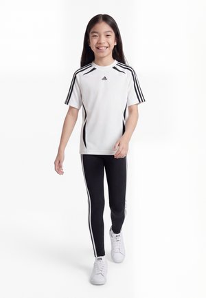 adidas Originals TEAMGEIST LOOSE TEE UNISEX - Tričko s potlačou - black