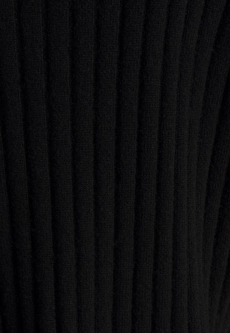 Damen Strickjacken | pure cashmere TURTLENECK Strickpullover black/schwarz - WY65107 Damen Strickjacken | pure cashmere TURTLENECK Strickpullover black/schwarz - WY65107