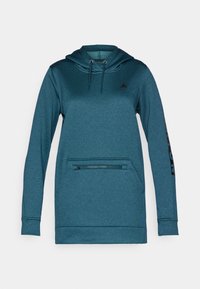 WOMENS OAK LONG HOODIE - Mikina s kapucňou - deep emerald heather
