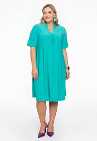 YOEK PLEATED - Hverdagskjole - turquoise