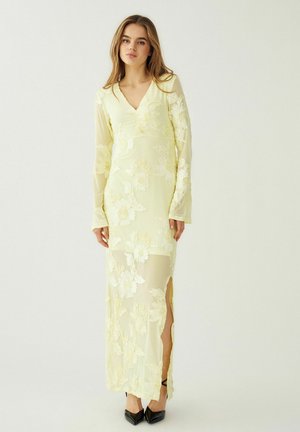 Maxi šaty - butter yellow