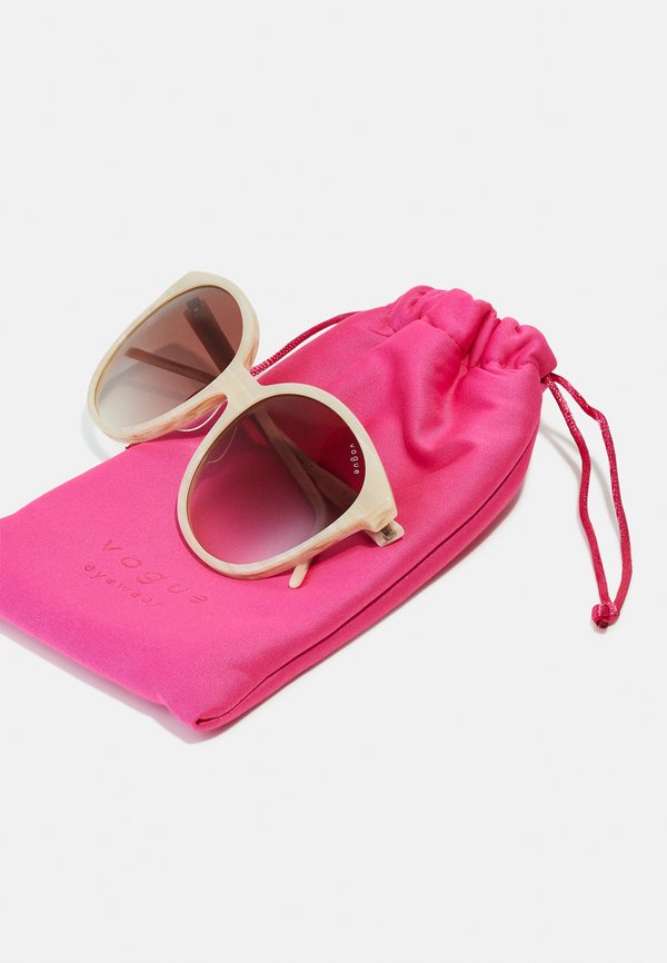 Sunglasses - beige horn2