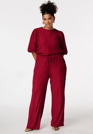 MS Mode, TROUSER - Pantalon classique - bordeaux