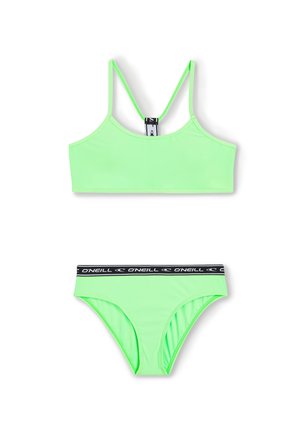 SPORTCLUB ACTIVE SET - Bikini - neon green