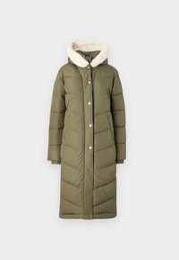 LONGLINE PUFFER - Ziemas mētelis - dusty olive
