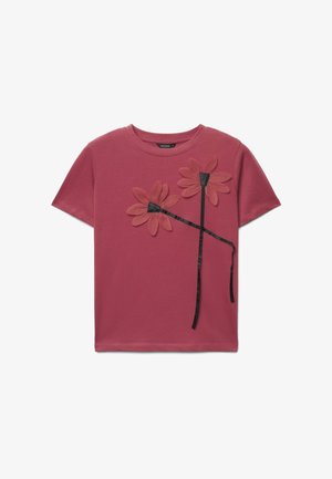 Calliope, T-SHIRT TINTA UNITA - T-shirt imprimé - malva