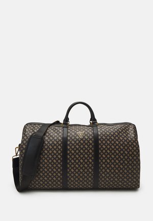 Guess MICRO PEONY  - Sac de voyage - dark brown/ochre