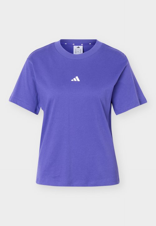 adidas ESSENTIALS SMALL LOGO - Basic T-shirt - pure purple/white — photo 5