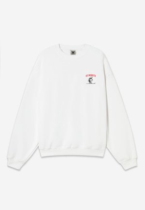 Kaotiko, CREW OVERSIZE LUXURY VACATION UNISEX - Суитшърт - white