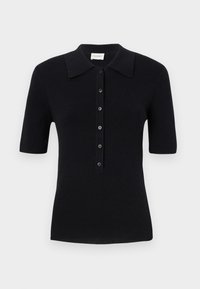 SHORT SLEEVE - Bluză polo - black