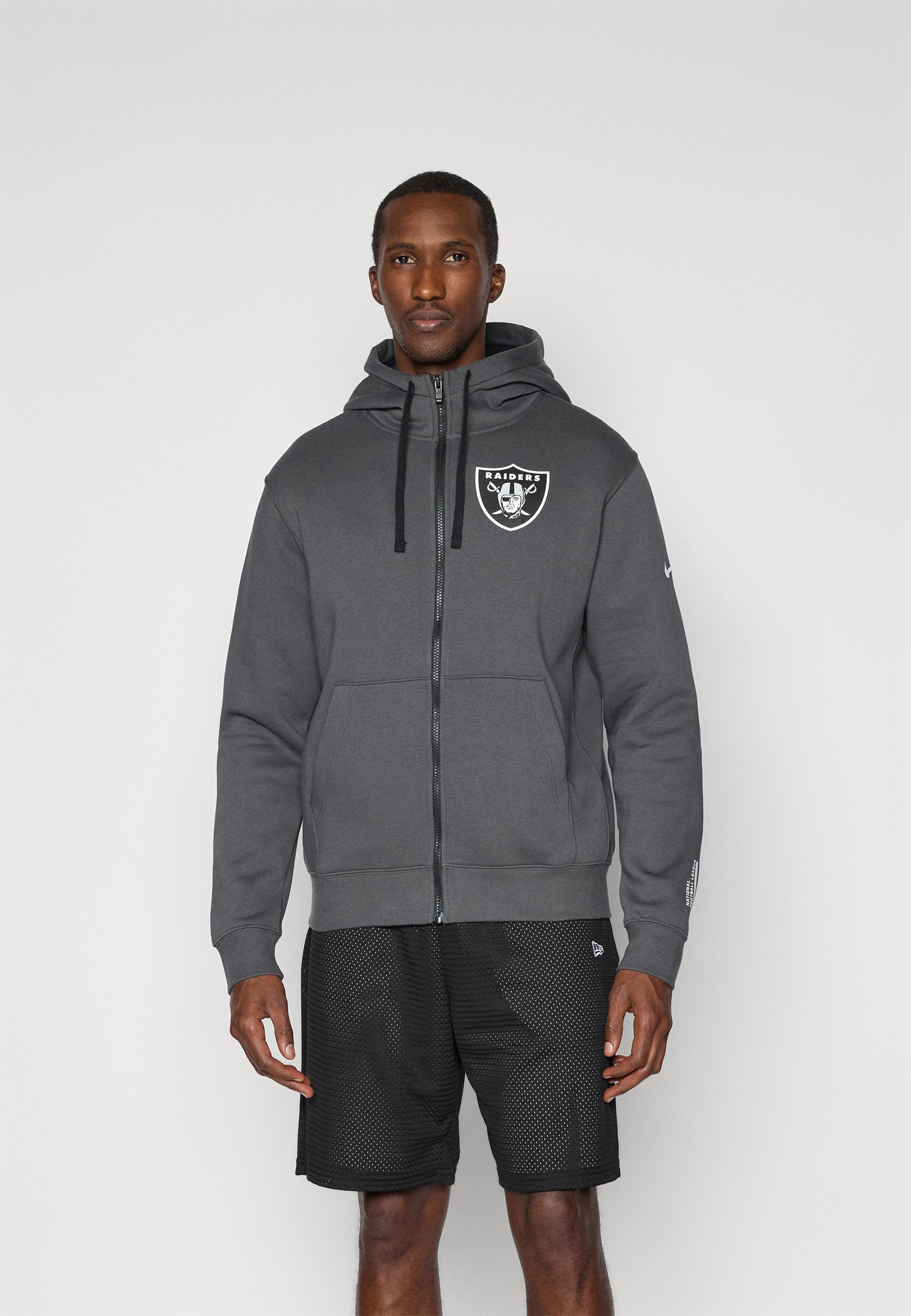 Nike Performance NFL LAS VEGAS RAIDERS FULL ZIP HOODIE - Club wear