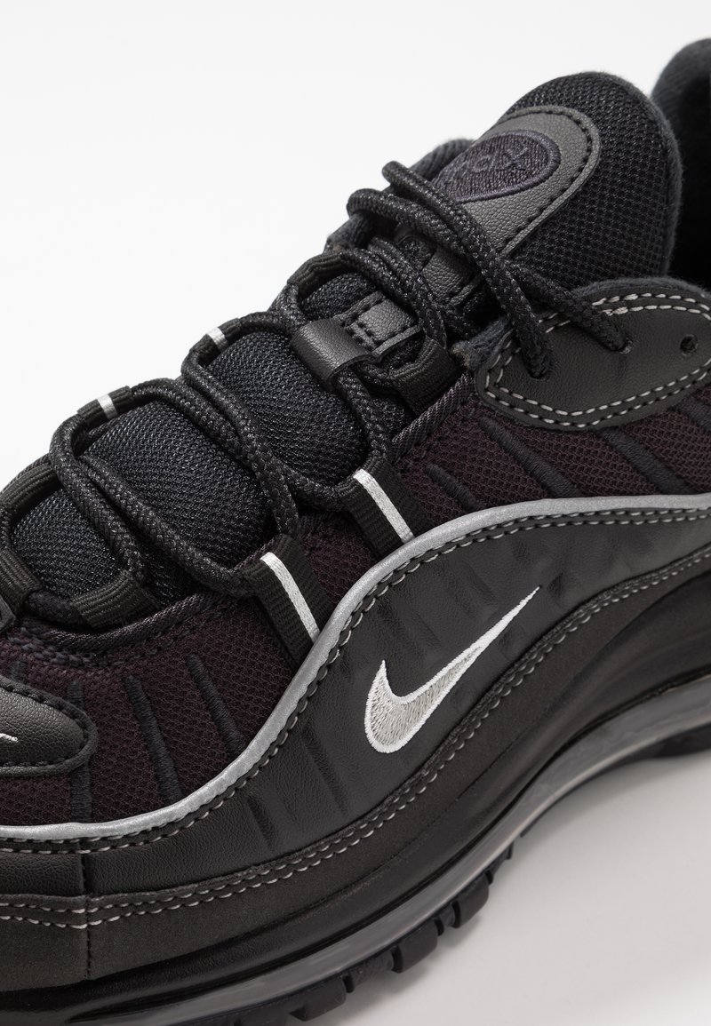 Nike Sportswear Air Max 98 Trainers Black Metallic Silver Oil Grey Vast Grey White Black Zalando Co Uk Nike Sportswear Air Max 98 Trainers Black Metallic Silver Oil Grey Vast Grey White Black Zalando Co Uk