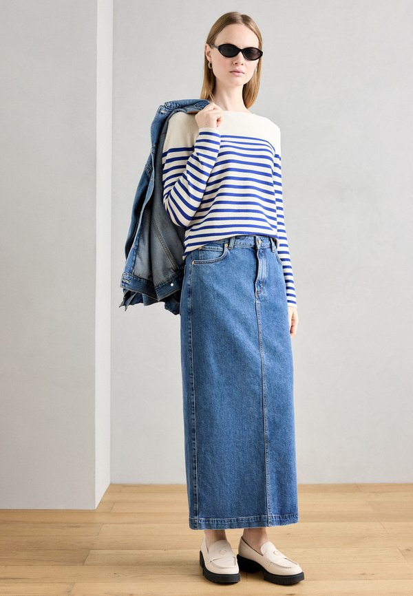 LONGSLEEVE BOAT NECK STRIPED - Jumper2