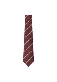 UNEVEN FINE STR - Stropdas - burgundy red