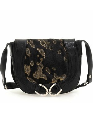 Campomaggi Schoudertas - cioccolato  oro t nero