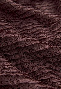 Next TEXTURED PUFF SLEEVE - Vapaa-ajan mekko - brown