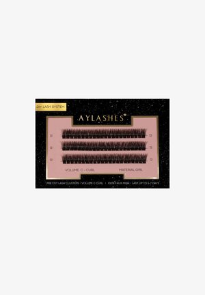 Aylashes AYLASHES KÜNSTLICHE WIMPERN MATERIAL GIRL - False eyelashes - schwarz