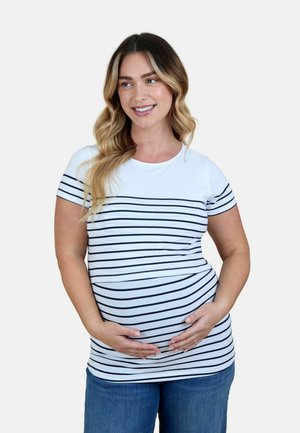 MATERNITY FIT - BRETON NURSING   . - T-shirt print - navy blue
