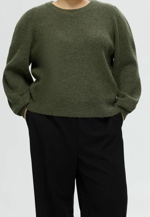 Jumper - khaki