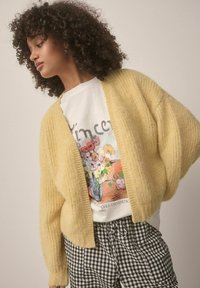 Next CHUNKY - Kardigan - yellow