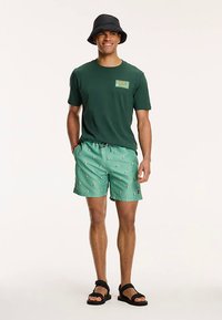 Shiwi REGULAR FIT PELICAN - Zwemshorts - sage green
