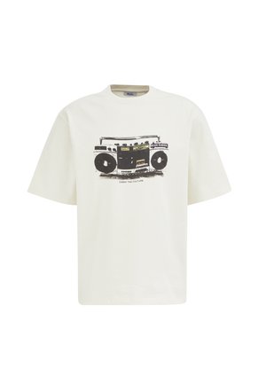 WE Fashion, BLUE RIDGE - T-shirt print - ecru