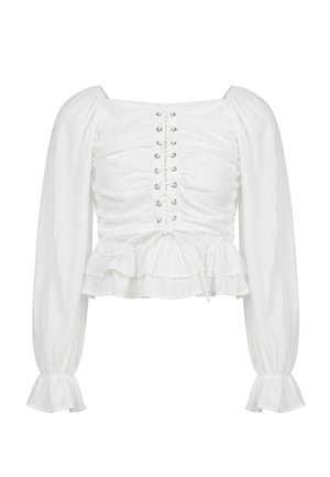 faina, Blouse - white