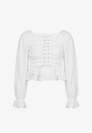 faina, Bluse - white