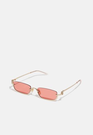 Gucci UNISEX - Sunčane naočale - gold-coloured/red