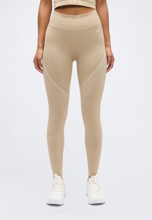 VANISH SEAMLESS - Κολάν - city khaki/summit white