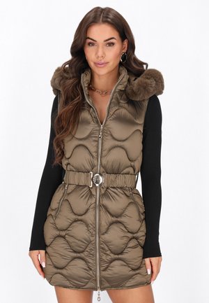 Vestă - brown bronze