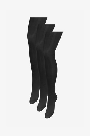 60 DENIER OPAQUE TIGHTS THREE PACK - Ylipolvensukat - black