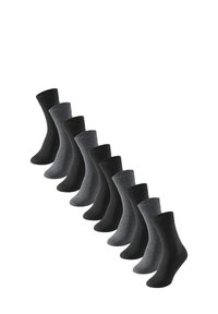 Unausgewählt, grau schwarz