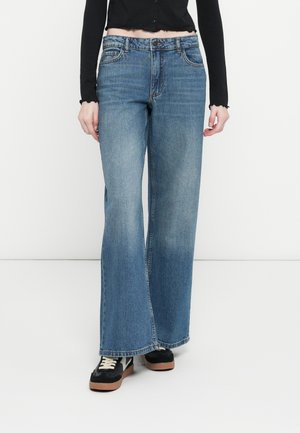 JDYRUBY - Široké nohavice - medium blue denim