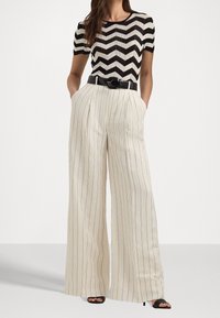 Lauren Ralph Lauren T-shirt med print - black