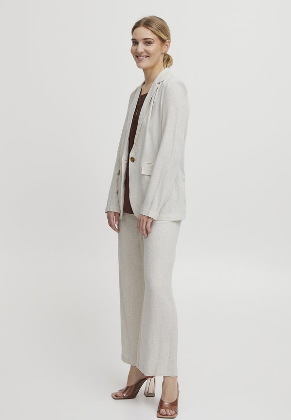 BYJohanna - Blazer - nature linen2