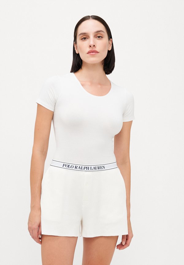 CLUB WAFFLE BOXER - Pyjama bottoms - ecru