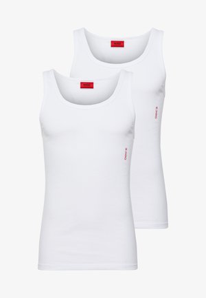 HUGO TANK 2 PACK - Unterhemd/-shirt - white