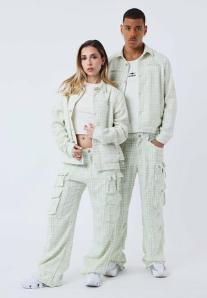 KALASH - Pantaloni cargo - vert d eau
