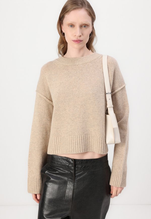 ULRIKKE  - Jumper - almond melange3