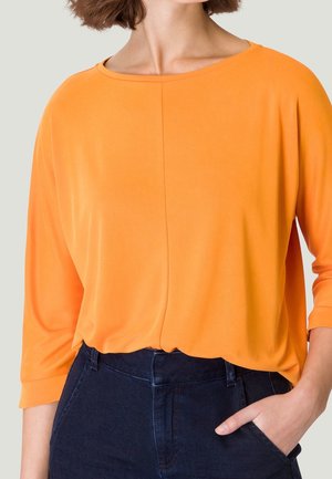 Top s dlouhým rukávem - orange
