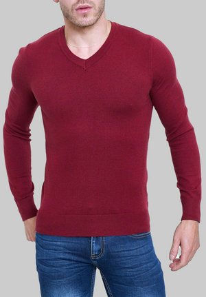 Pullover - bordeaux