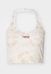KELIA HALTER NECK - Topper - toasted almond