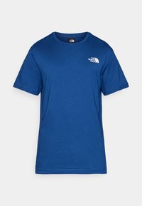 M SS BOX NSE TEE - Marškinėliai su spaudiniu - estate blue/white