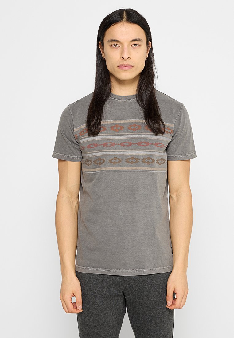 INDICODE JEANS T-shirt print grijs