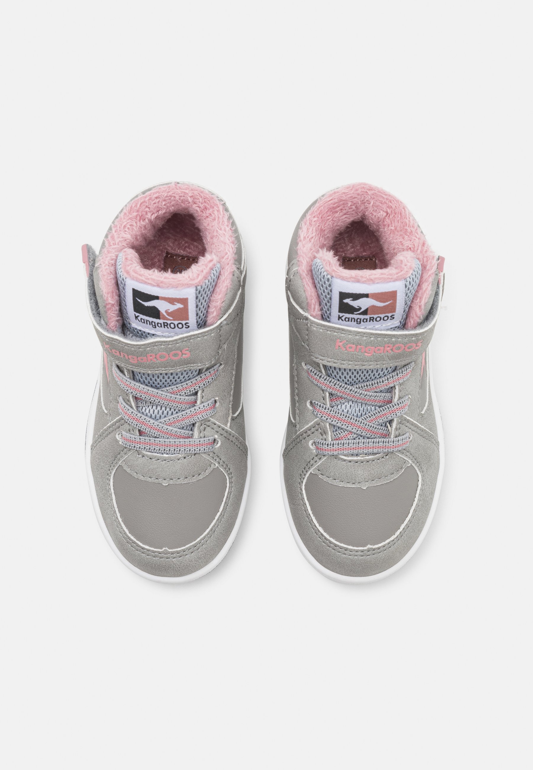 Baskets KangaROOS Kalino Mid Ev Pour Bébé/mixte - Tige Mi-haute - Laçage élastique + Velcro - Système ROOSFit 2.0 - Avec Poche Secrète - 3