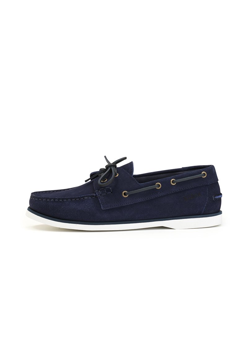 Aigle NUBIL - Boat shoes - navy blue/dark blue - Zalando.de